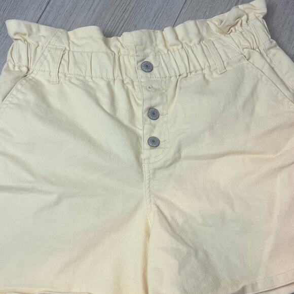 Arizona Paper Bag Waist Button Fly Short Juniors sz 13 - Picture 2 of 4